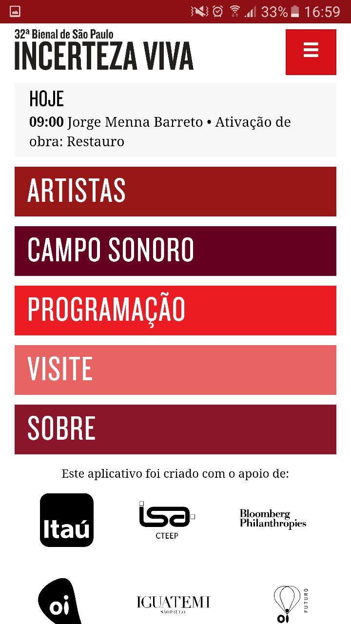 32ª Bienal – Incerteza Viva